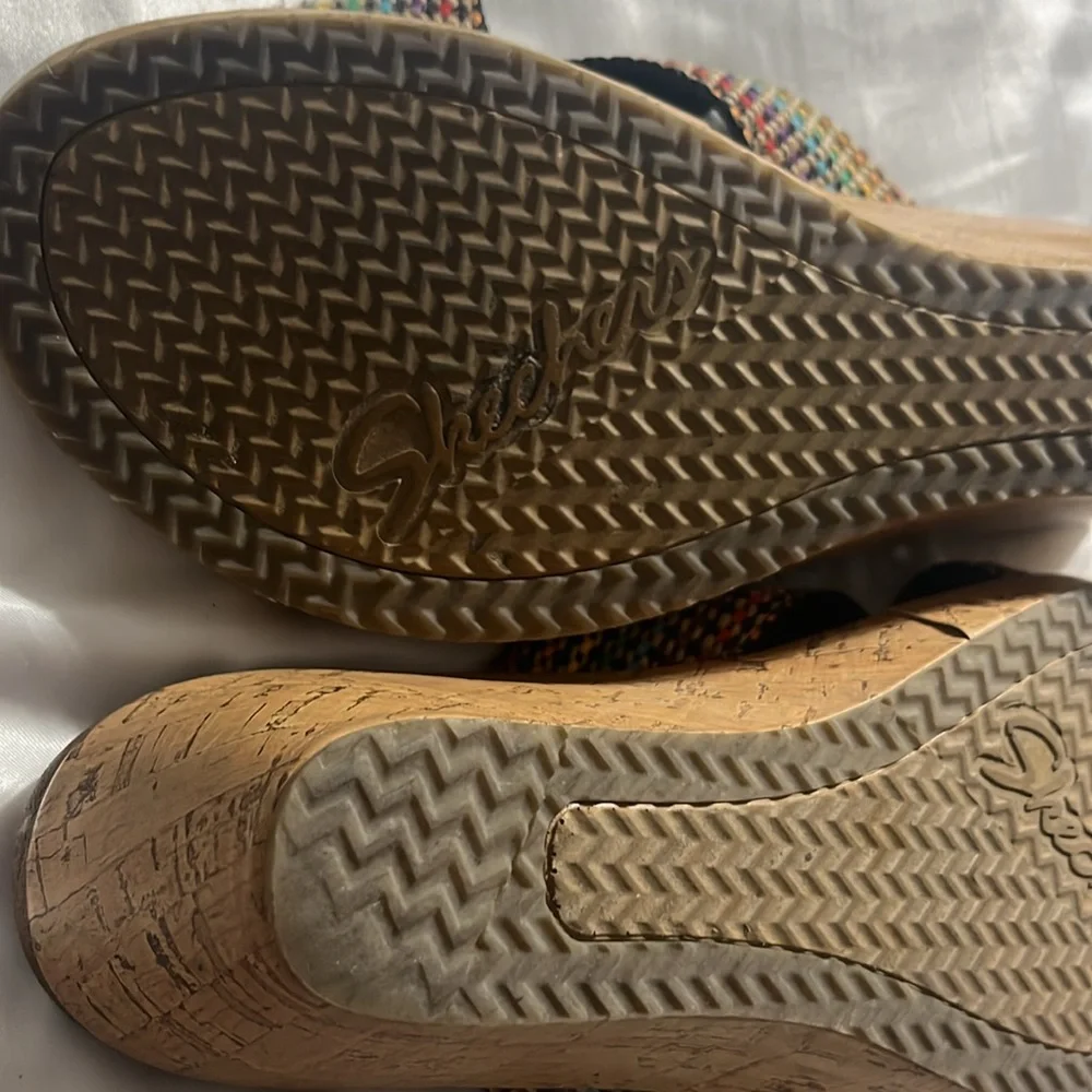 Skechers Beverlee Wedge Slip-on Sandals-Size 10 - Picture 9 of 10